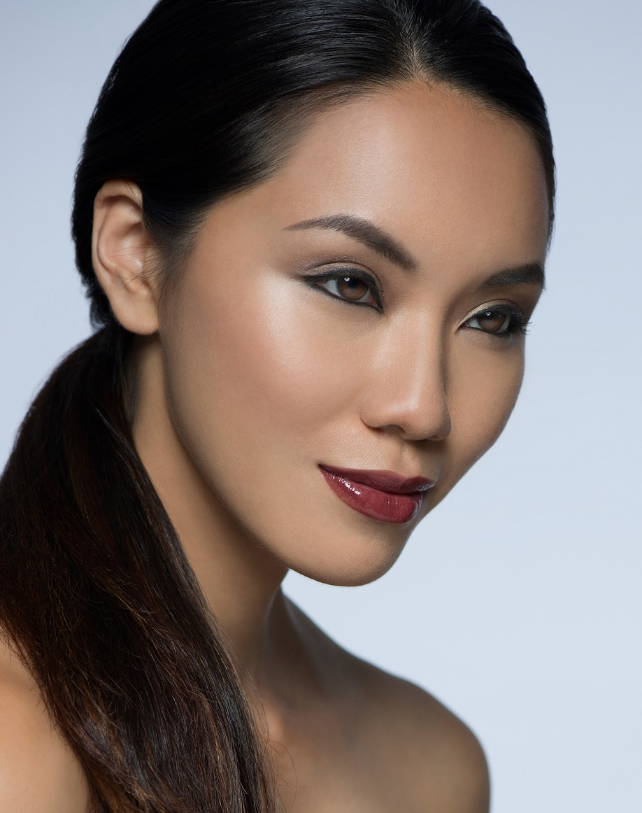 Darin Apinya beauty model glossy editorial portrait